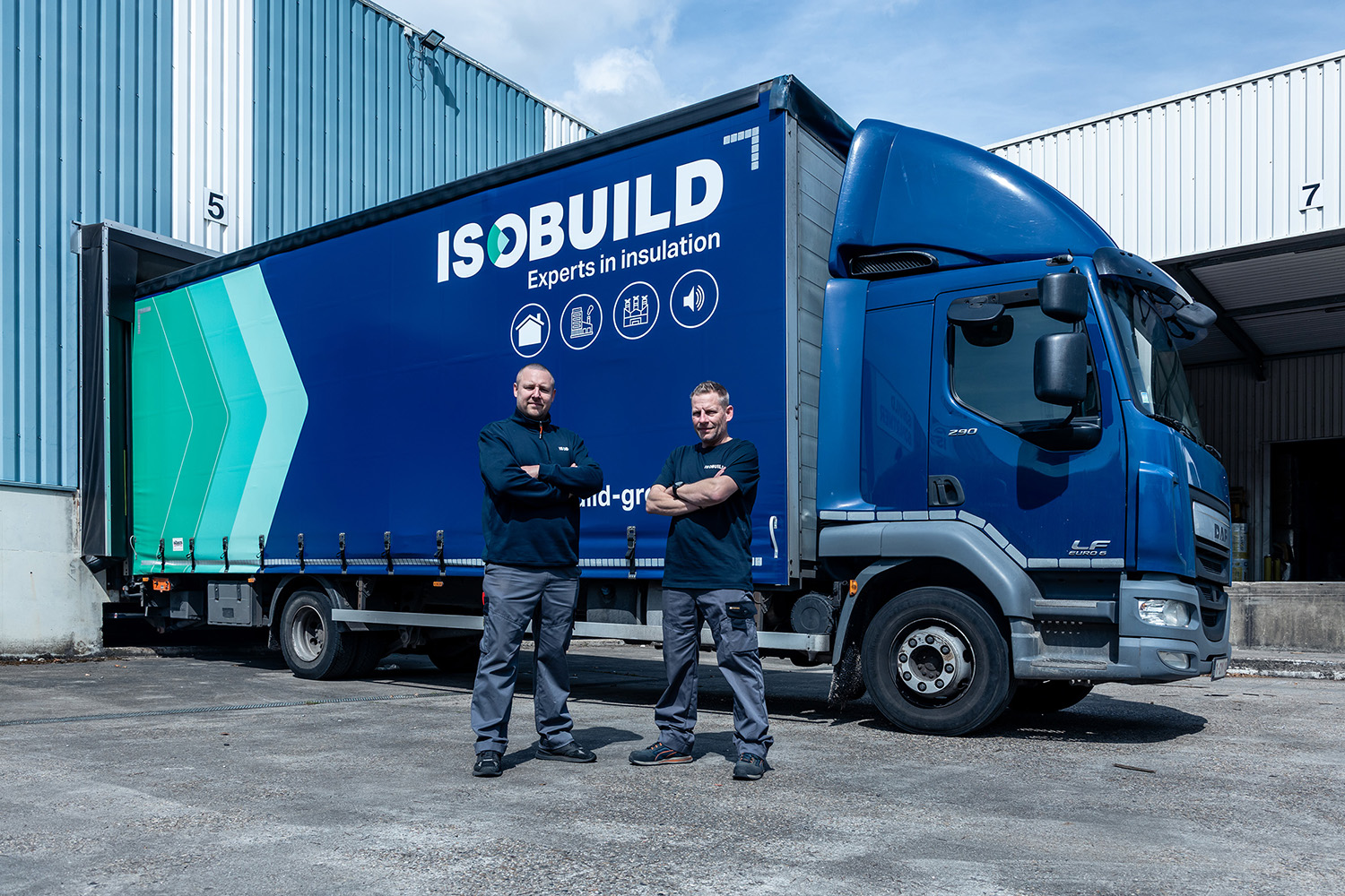 Services logistiques excellents avec des chauffeurs compétents
