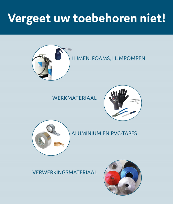 accessoires bij ISOBUILD