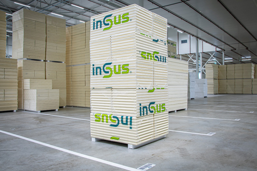 Insus gerecycleerde platen