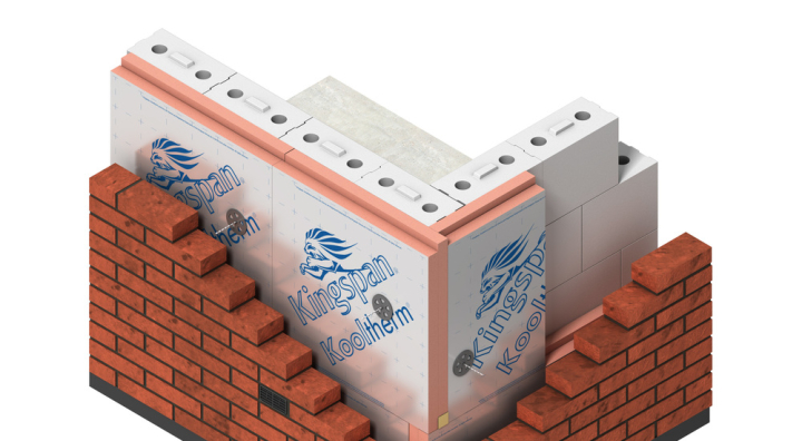Kingspan kooltherm ISOBUILD spouwmuurisolatie