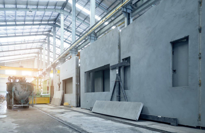 betonnen wanden industrie
