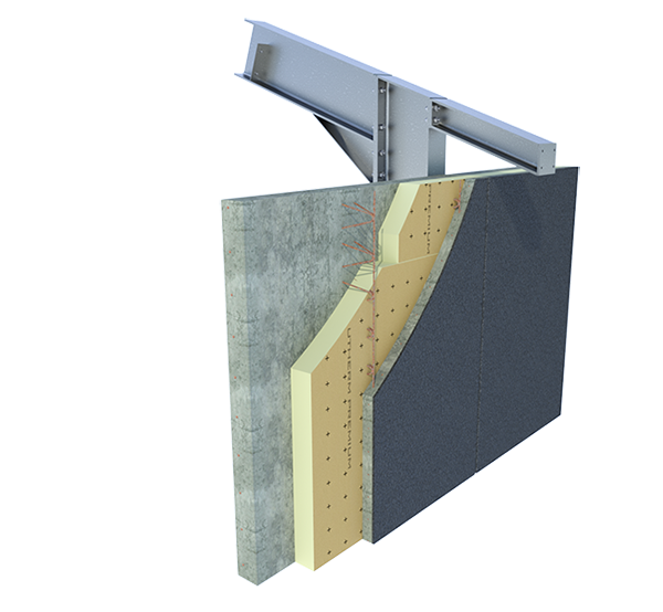 prefab betonelement isoleren