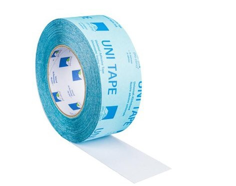 dampscherm en tape