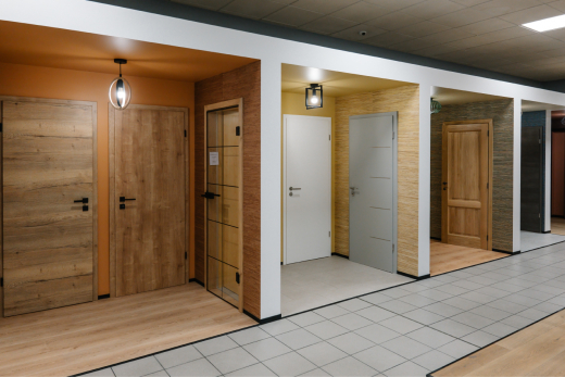 Portes showroom