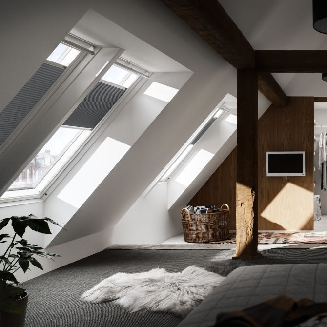 Fenêtres de toit, exutoires et stores Velux®