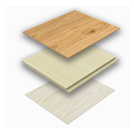 Parquet semi-massif